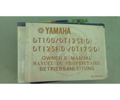 Fahrerhandbuch yamaha dt100 dt 125e dt 175