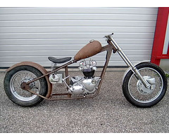 Triumph Starrahmen Projekt Schweden Chopper