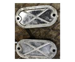 Fore sale are 3 Ducati Beveltwin clutch inspection covers