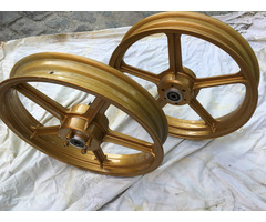 Magnesium wheels moto martin