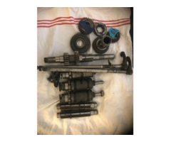 Various Ducati beveltwin gearboxparts.