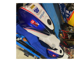 RACING PARTS FOR MOTOGP CRT ART APRILIA 2013 FOR SALE! 2x gas tanks Art Ex-Abraham.