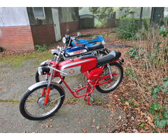 Mopedsammlung Konvolut Cimatti 4M Sagittario, Aspes Sprint 50, Honda CB50