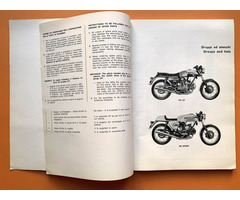 DUCATI 750 GT 750 Sport Königswelle Ersatzteilkatalog 1974