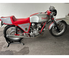 Ducati 750 GT Runddeckel Königswelle