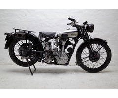 1931 Norton CS1. Rare three-stay cradle frame. Matching numbers.