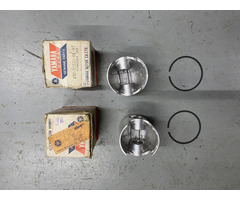 Original Yamaha TD3/TZ250 pistons with rings.