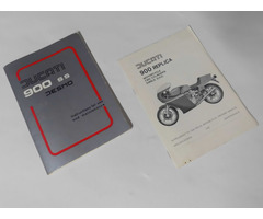 DUCATI 900 Köwe + Replica OWNERS Manual mit Schaltplan