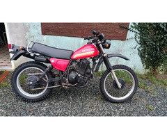 Suzuki DR 500 BJ 83 BSM Auspuff Oldtimer Scheunenfund Enduro