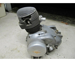 Ducati 125 Motor mit Stößelstangen aus den 1960er