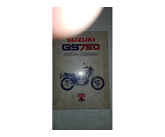 Original SUZUKI Werkstatt Handbuch für GS 750