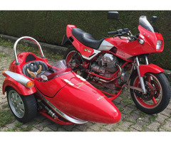 Moto Guzzi Le Mans IV Schwenkergespann 1.Hand 28600 km ARMEC Umbau