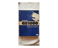 Original SUZUKI Werkstatt Handbuch für GS 1000