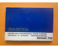 CAGIVA 750 Bifaro Lucky Strike Handbuch Manual