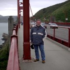 Auf der Golden Gate Bridge...San Franzisco