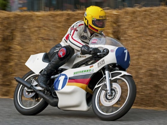 Dieter Braun, Hamburger Stadtpark-Revival 2014, Yamaha TZ 350