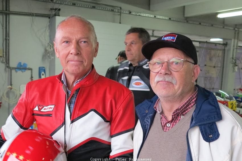 Hockenheim Classics 2014
Josef „Sepp“ Schlögl, diesmal als Testfahrer aktiv + Erich Brandl
