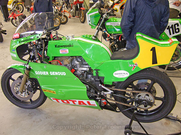 Kawasaki GG Werksmaschine Bj. 1981
Fahrer: Alain Genoud
