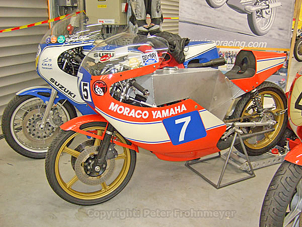 Moraco Yamaha TZ350, 103kg, Bj. 1974
