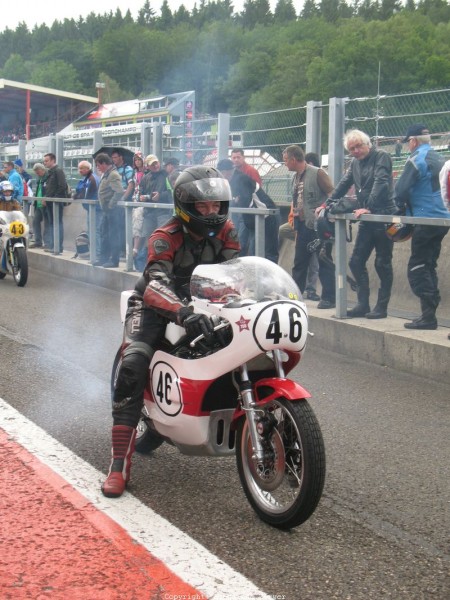 Michel  du Maine - Yamaha TZ750
