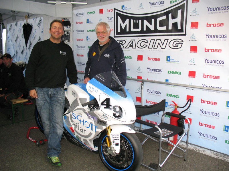 Bikers Classics 2011
TTXGP Sieger Matthias Himmelmann, superschnell mit der Elektrorennmaschine. 

