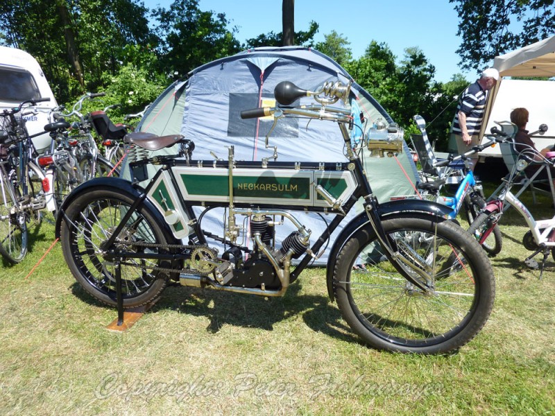 Motorrad Veteranen-Rallye Ibbenbüren 2012
Neckarsulm, Bj. 1904
