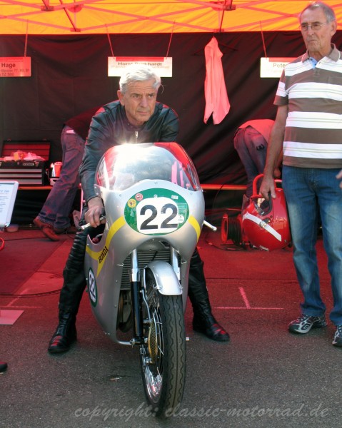 RETROMOTOR 2012
Horst Burkhardt - Honda RC163 Replica
