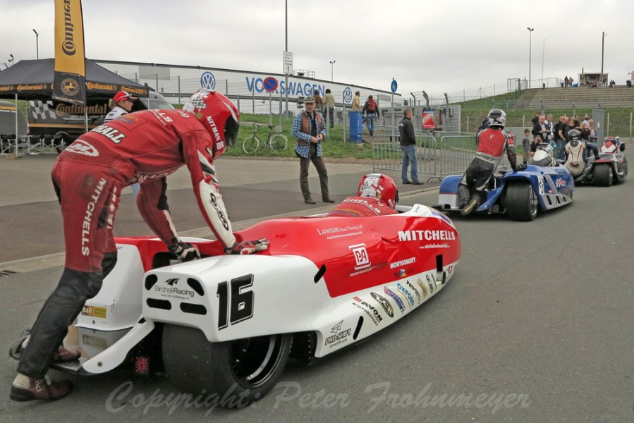 German Speedweek 2012 - Sidecar WM
Birchall Ben/Birchall Tom - LCR Yamaha
