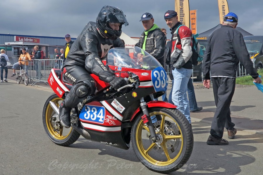 German Speedweek 2012 - ICGP
Heiner Mohrhardt - Harris Yamaha TZ350
