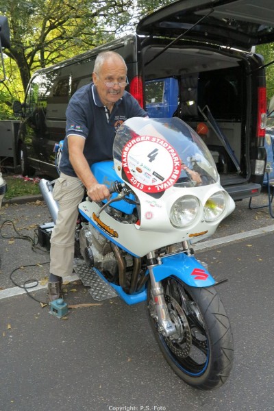 Hamburger Stadtpark Revival 2013
Horst Scherer - Suzuki GVS Kuhn
