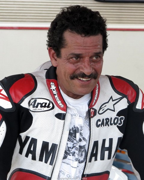 Schottenring Classic Grand-Prix 2013
Carlos Lavado (Venezuela) wurde 1983 und 1986 in der 250-cm³-Klasse auf Yamaha Weltmeister
