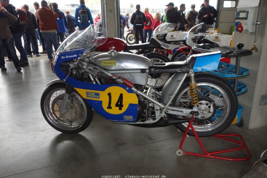 Sachsenring Classic 2015
Husqvarna 500/2 von Bo Granath
