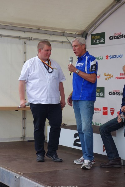 Sachsenring Classic 2015
Timo Neumann mit Alan North
