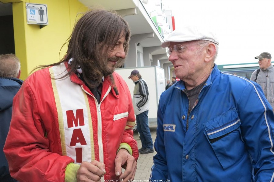 Sachsenring Classic 2015
Uwe Dietrich, Erich Sander
