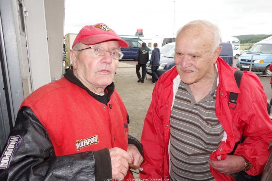 Sachsenring Classic 2015
Walter "Waldi" Nieser + Rolf Eggersdorfer
