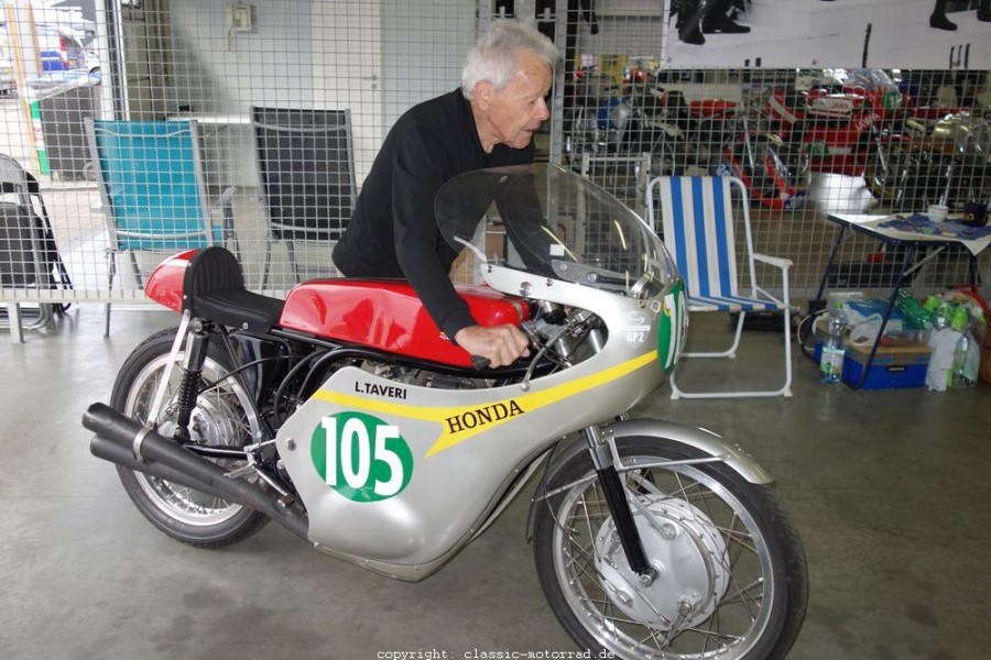 Sachsenring Classic 2015
Luigi Taveri, 3x Weltmeister
