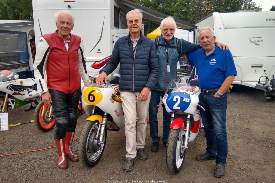 Schottenring Classic GP - 2019
Kurt-Harald Florin, Dieter Braun, Peter Frohnmeyer, Reinhard Hiller
