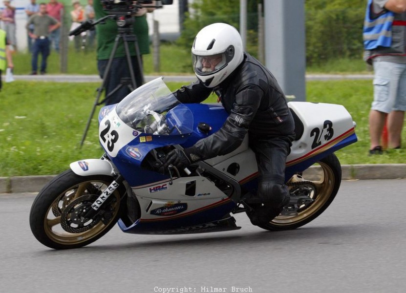 20. Zschorlauer Dreieckrennen 2016
Erich Brandl - Honda VFR 500
Foto: Hilmar Bruch
