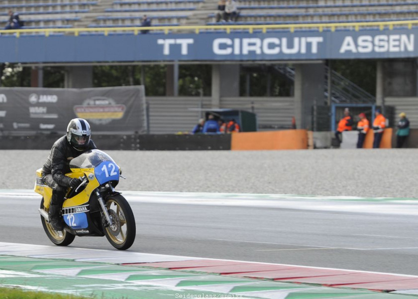 Classic GP Assen 2022
Peter Frohnmeyer, Yamaha TZ350
Foto: Seidenglanz/gppixx
