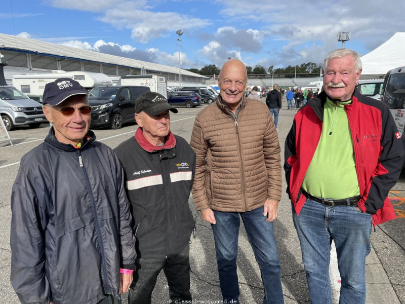 Hockenheim Classics 2024
Günter Belm, Adolf Schneider, Harald Merkl, Erich Absmeier
