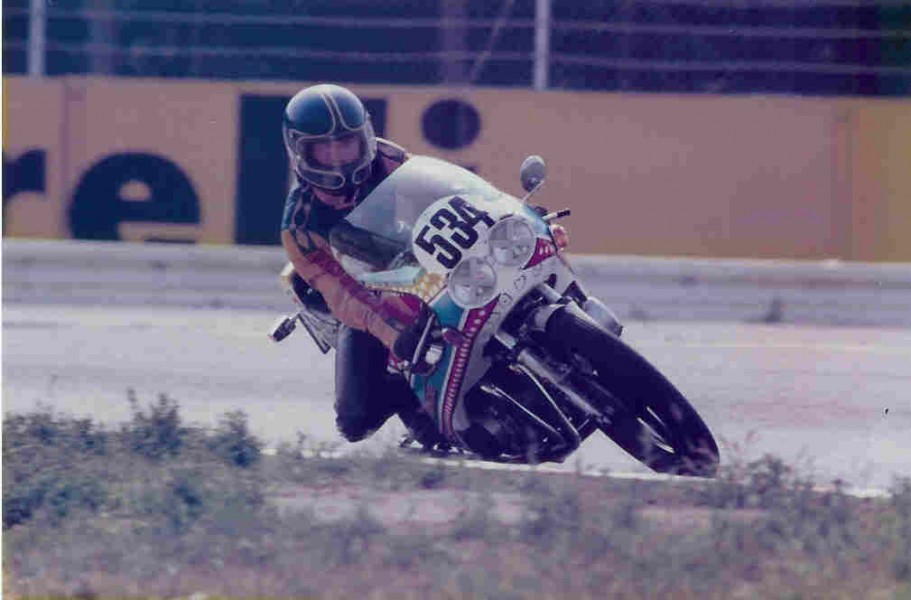 Karlheinz Baumeister Hockenheim 1976
Egli Honda EHV7

