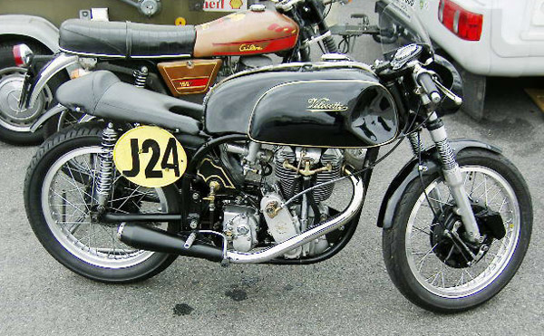 350er Velocette von Georg König
Foto: Gerd Gerdes
