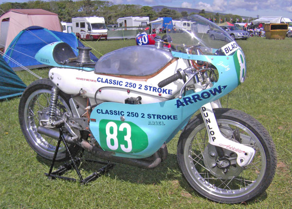 Southern ‘100'
Dave Spencer 250 Ariel Arrow 
