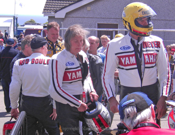 TT Lap of Honour
Rod Gould, Michelle Duff , Dieter Braun
