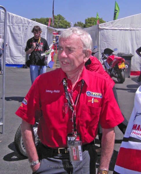 TT Lap of Honour
Tommy Robb
