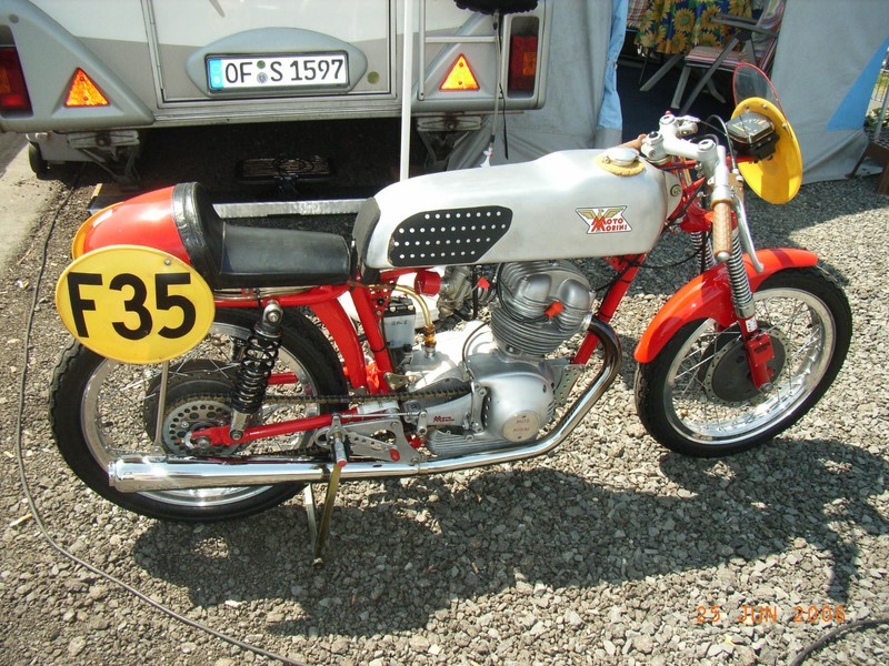 Moto Morini Settebello  175  - 1958
Noch einer aus der Moto Morini Familie beim JWP 2006
