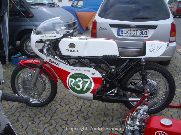 VFV-Oschersleben
Yamaha 250, Bj.´72, Doppelstarter Ingo Hartmann
