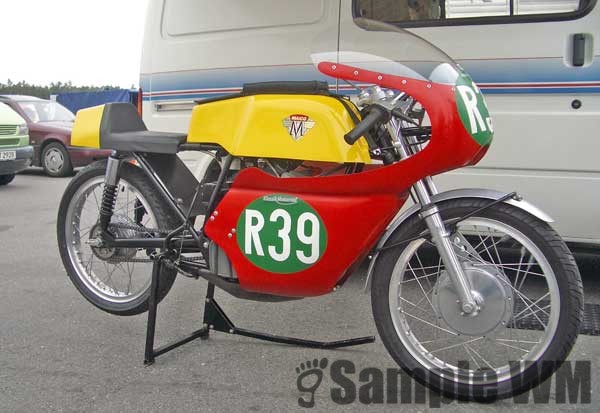 Erich Sander´s heißes 125er Eisen
