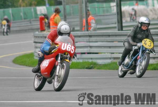 Norisring 2006
Foto: Edith Gafner-Bossert
Racing Grandpa Thomas Schulze mit seiner MD 250
