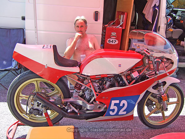 Robert Schmid, Noki Yamaha TZ350
